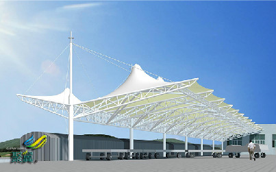 膜結構車棚包括哪些形式和特點