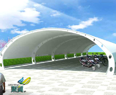 膜結構車棚的日常保養