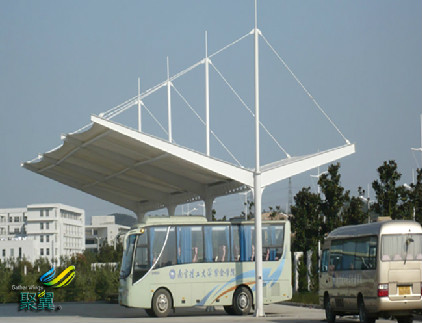 膜結構車棚中充氣膜結構建筑系統膜體性能