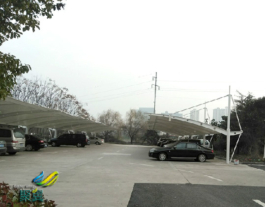 膜結構車棚修建結露的預防