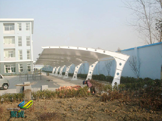 膜結構車棚計算的新方法 