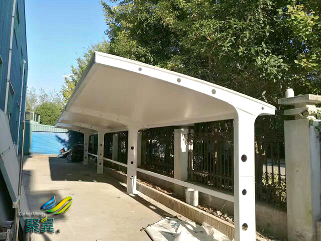 膜結構車棚安裝工藝|膜結構車棚注意事項