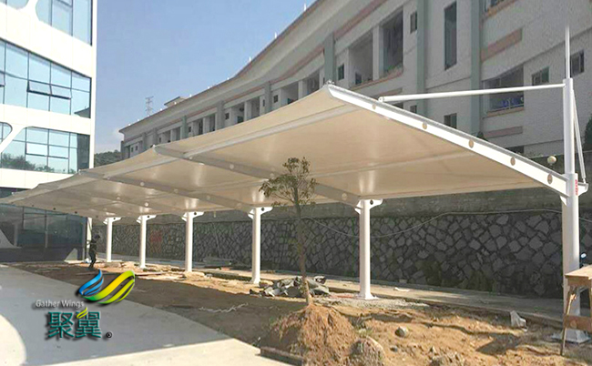 膜結(jié)構(gòu)車棚經(jīng)濟(jì)實(shí)惠成本低|受大眾歡迎