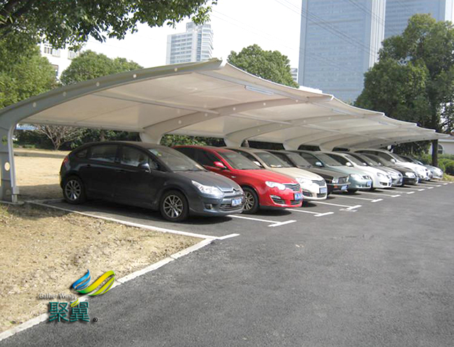 膜結(jié)構(gòu)車棚建筑設(shè)計(jì)|膜結(jié)構(gòu)車棚耐火等級B1級