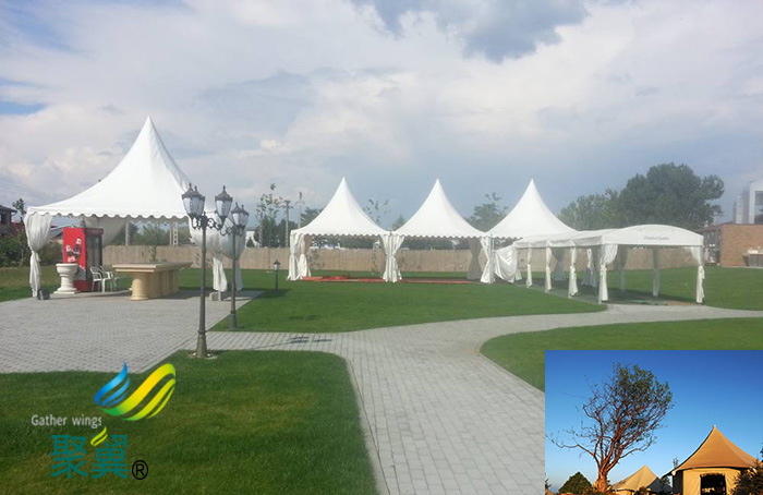 義烏臨時雨棚倉庫篷房簡易倉儲帳篷施工安裝公司