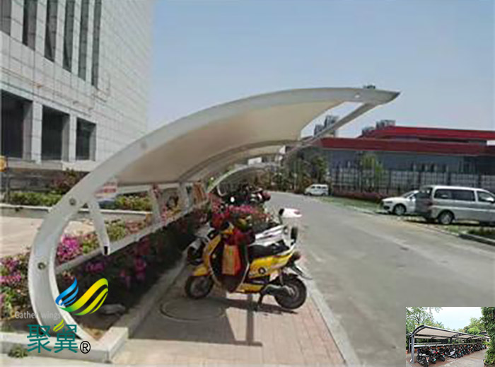 江蘇工地非機(jī)動(dòng)停車(chē)棚大小施工方案設(shè)計(jì)規(guī)范尺寸效果圖