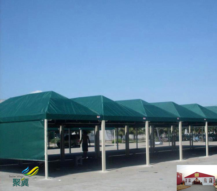 上海膜結構租賃活動帳篷防風篷房生產廠家設備             