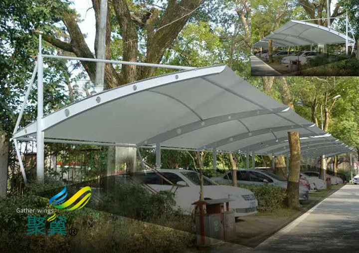 無錫汽車棚停車棚建造注意事項(xiàng)|膜結(jié)構(gòu)車棚焊接作業(yè)