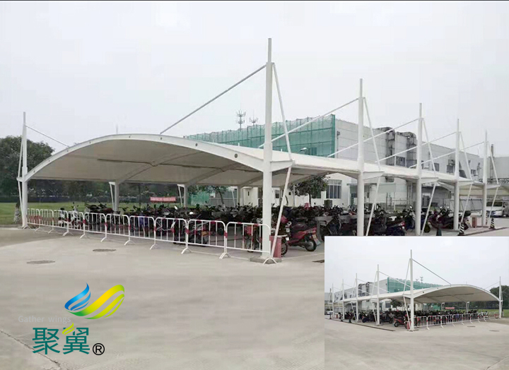 停車棚質量選型|聚翼膜結構工程有限公司質量選型