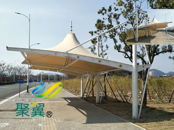 汽車停車棚車棚新潮流新動(dòng)態(tài)膜結(jié)構(gòu)車棚強(qiáng)勢來臨